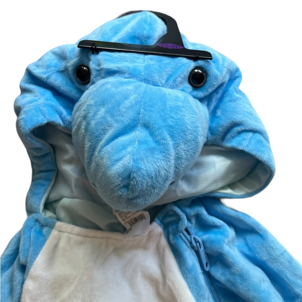 Plush Toddler Shark Costume